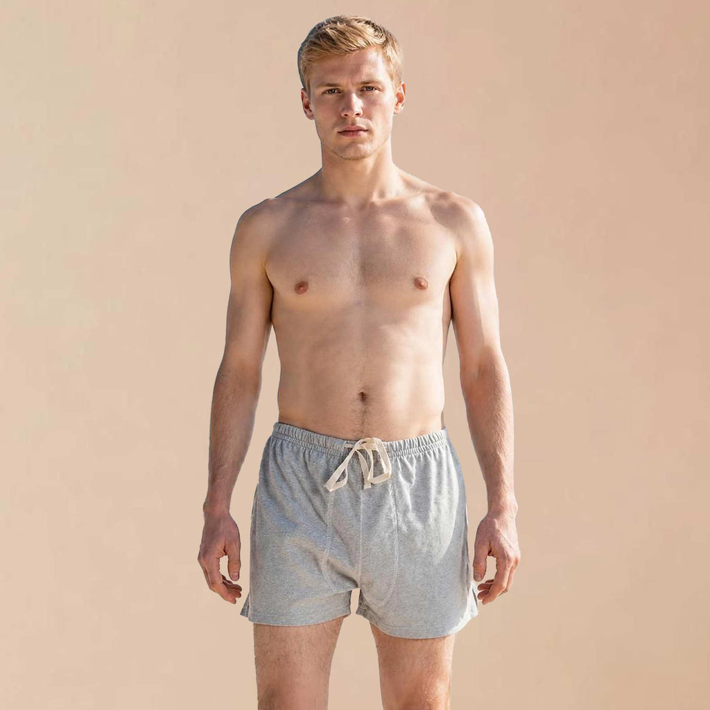 plastic-free 100% certified organic cotton underwear for men polyester-free