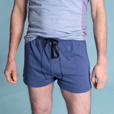 MONET 100% Organic Cotton Boxer Briefs (No Fly, OC Thread, Lounge & Beachwear) (100% Biodegradable Organic Elastic Option)