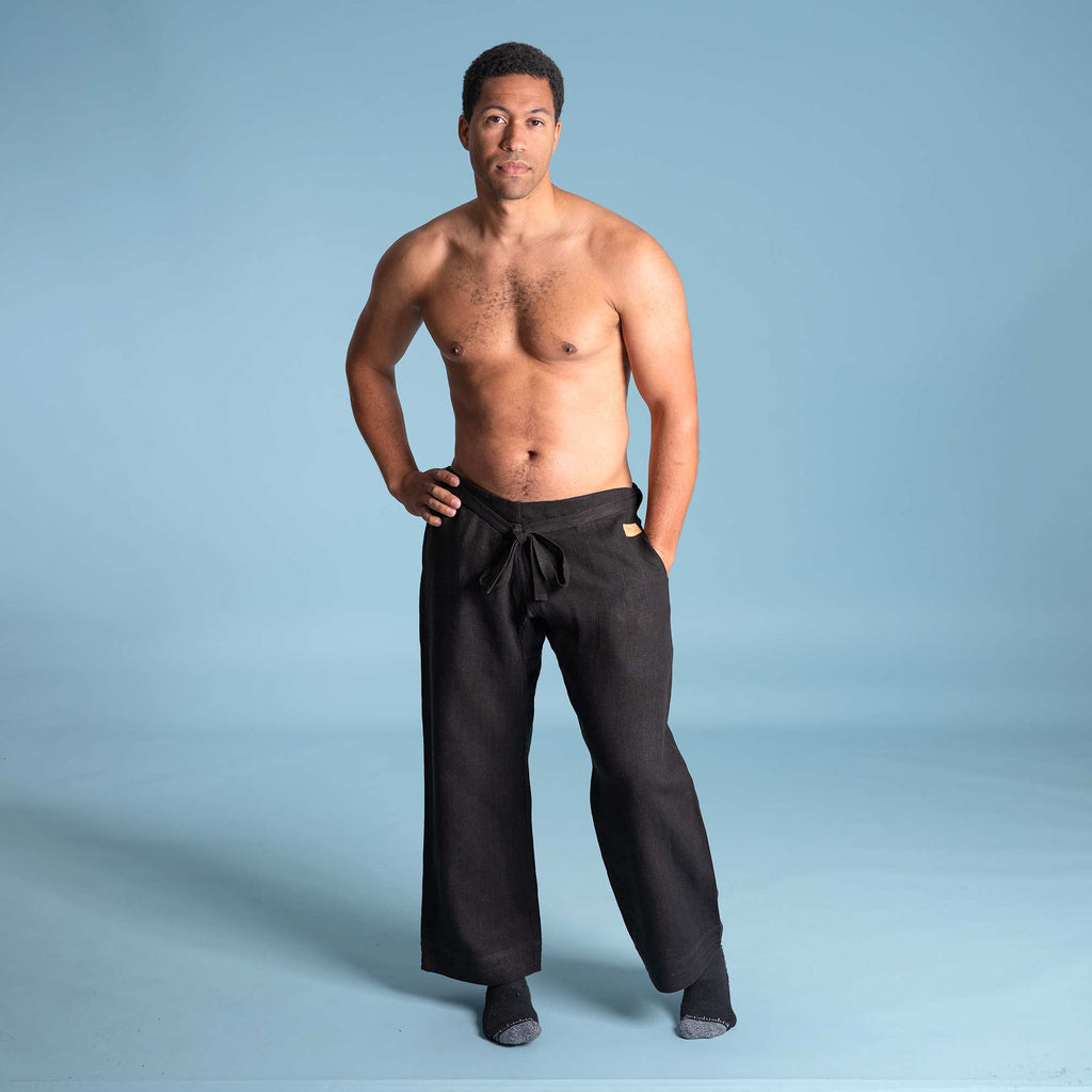 100% hemp karate pants