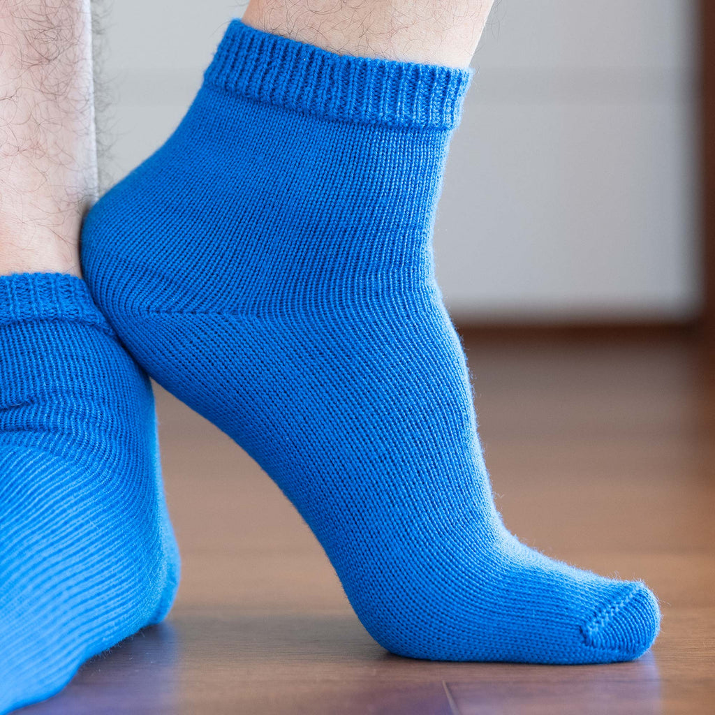 elastic-free organic merino wool socks