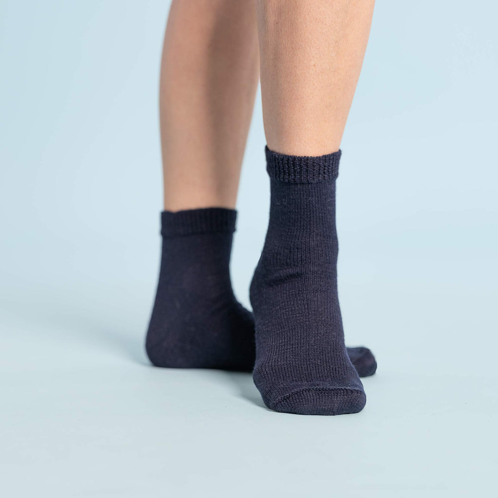 warm 100% organic wool socks