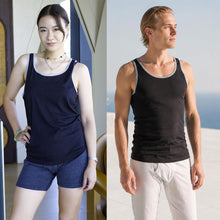 Load image into Gallery viewer, plastic-free 100% certified organic cotton tank top