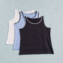 Load image into Gallery viewer, 100% organic cotton tank top plastic-free