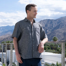 Load image into Gallery viewer, 100% organic linen shirt synthetics-free