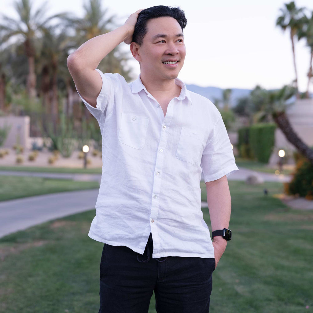 100% organic linen shirt 100% biodegradable