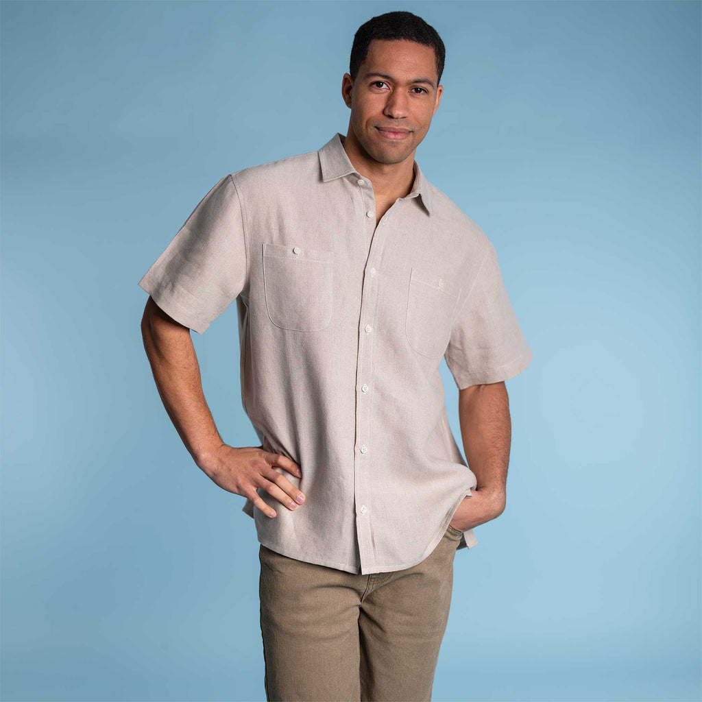 100% organic linen shirt