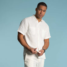 Load image into Gallery viewer, organic linen summer pocket S/S shirt