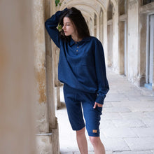 Load image into Gallery viewer, organic merino LS polo plastic-free