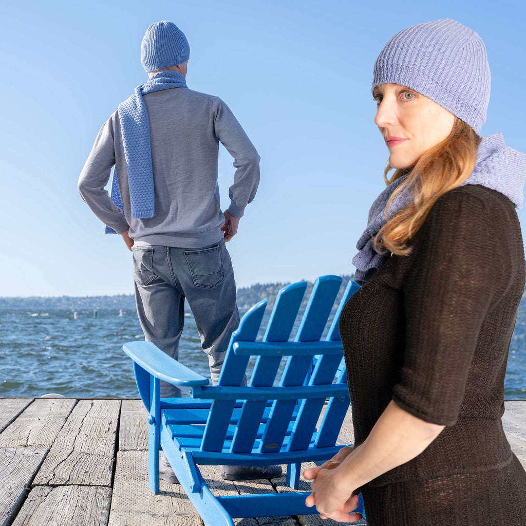 organic merino wool winter hat plastic-free