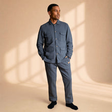 Load image into Gallery viewer, 100% certified organic cotton fleece jacket