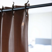 Load image into Gallery viewer, organic cotton bedroom blackout curtains