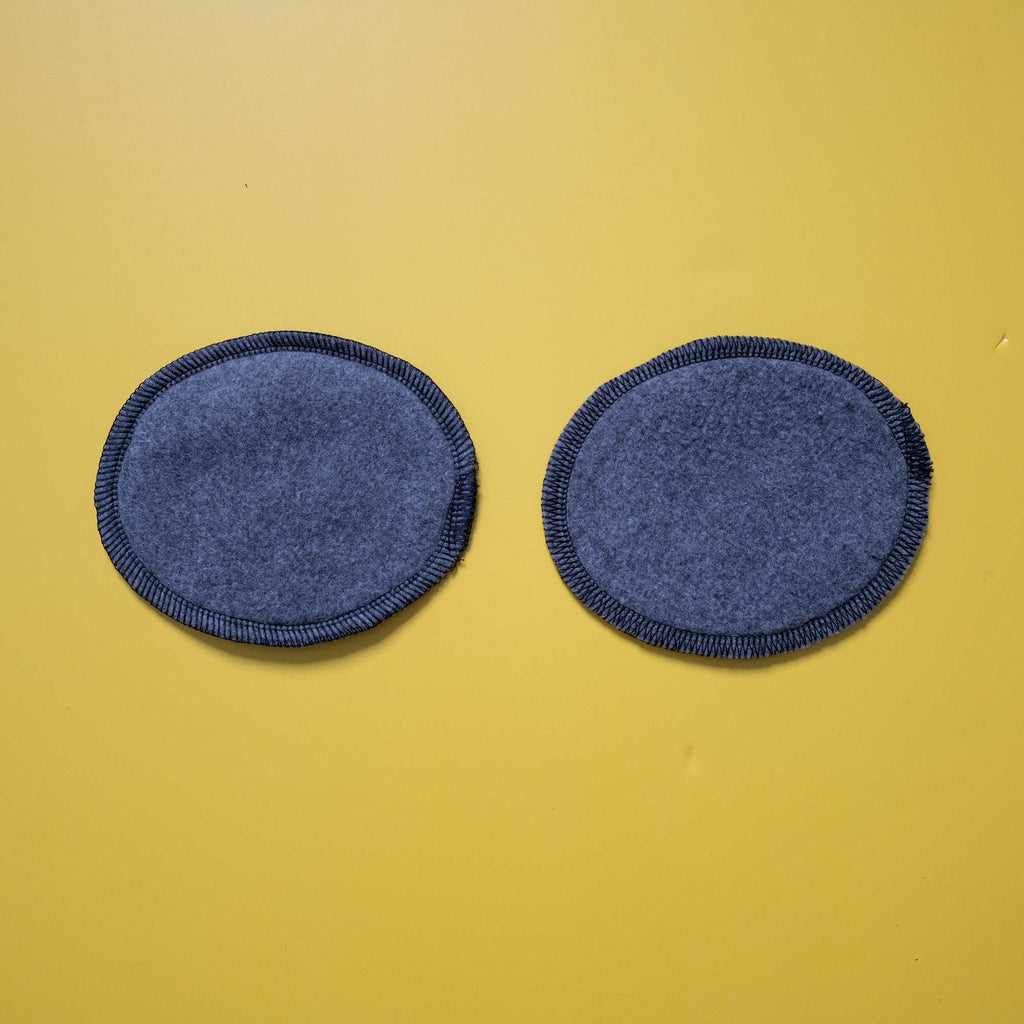 100% organic cotton fleece modesty pads