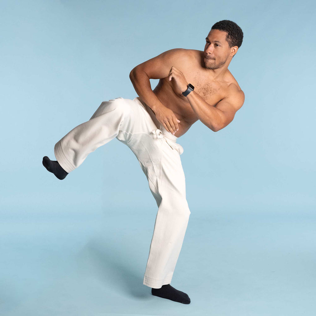 organic cotton karate pants