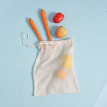 Load image into Gallery viewer, Organic cotton mesh produce bag