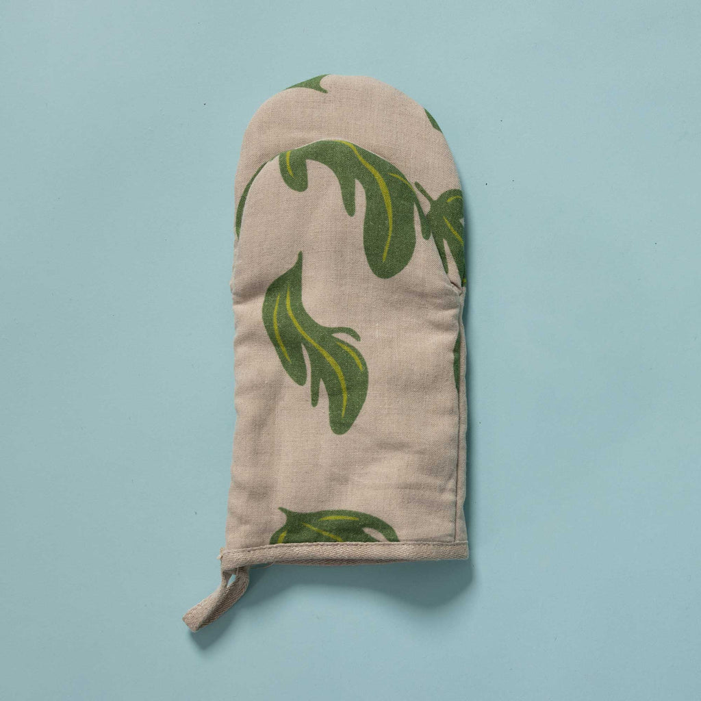 hemp oven mitt