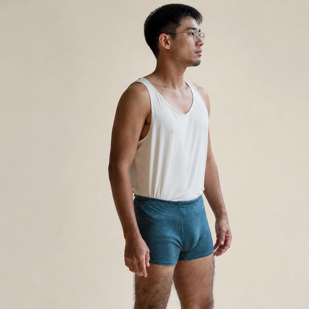 100% certified organic cotton tank top plastic-free