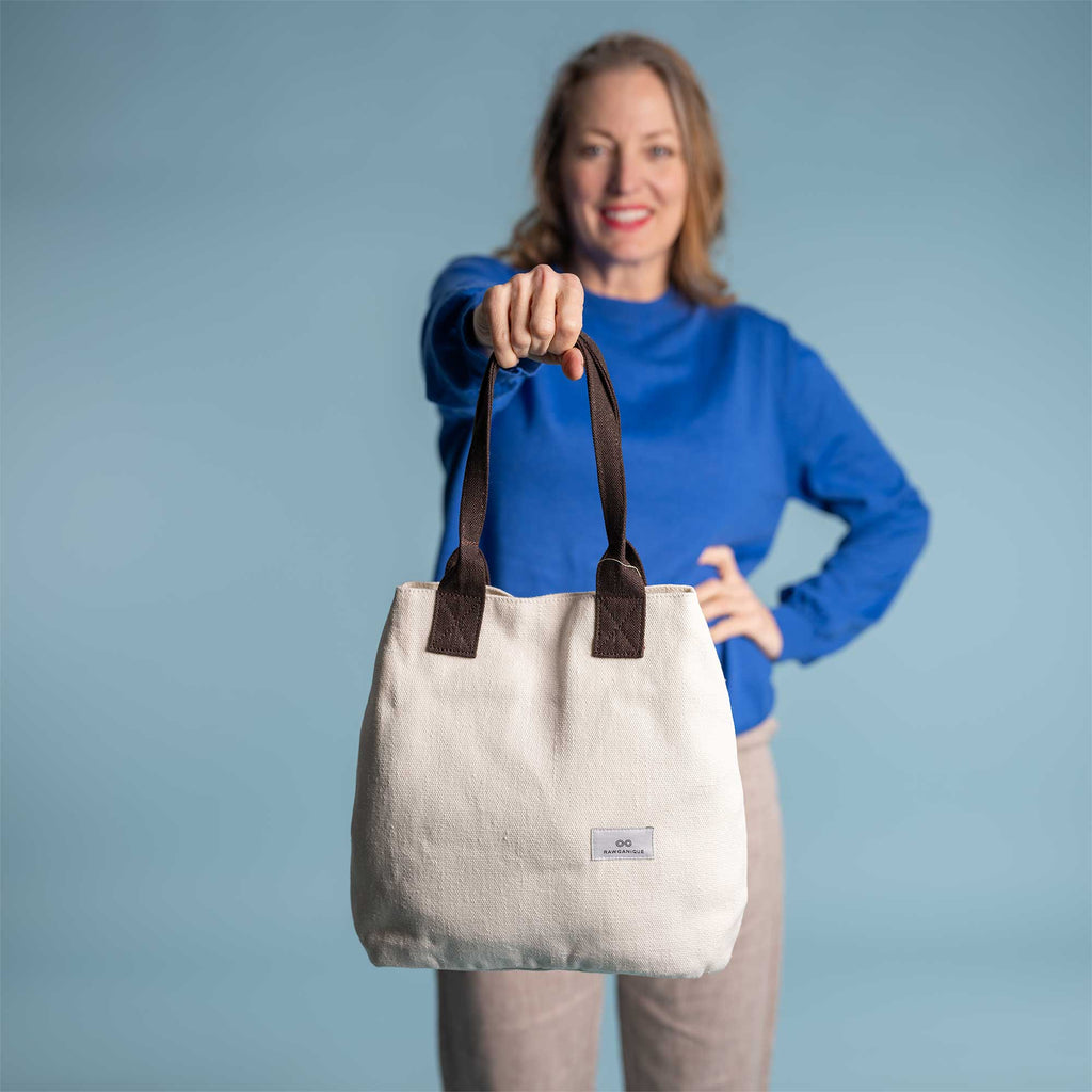 100% hemp tote bag