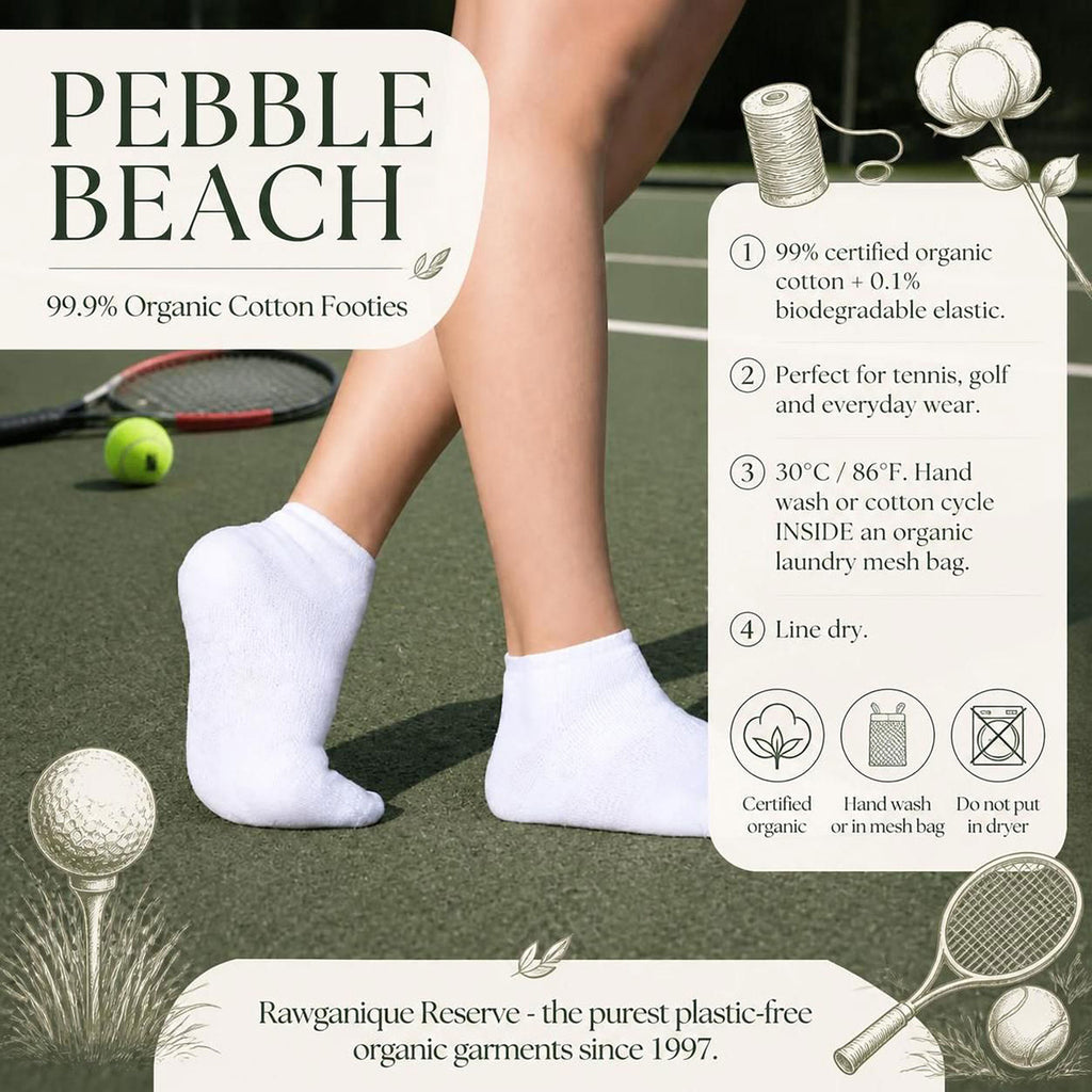 organic cotton no show footie socks