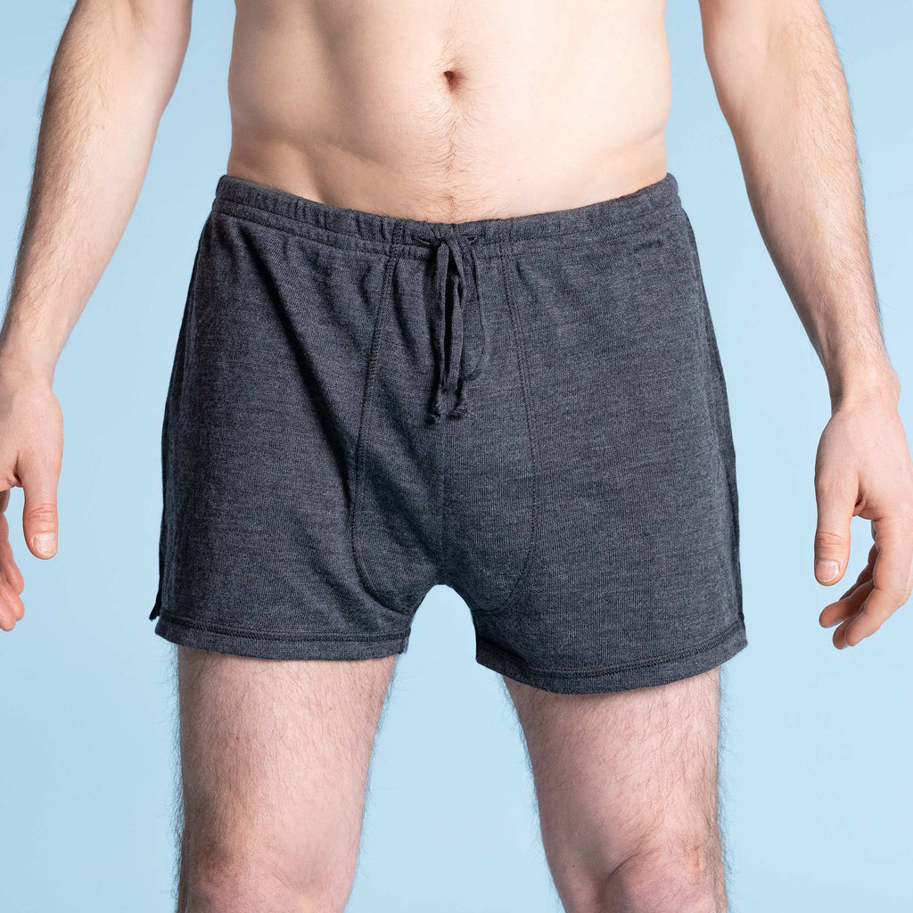 organic merino wool boxer shorts