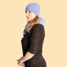 Load image into Gallery viewer, POLARIS 100% Organic Merino Wool Beanie Winter Hat (OC Thread, No Elastic, No Latex, No Polyester, No Acrylic, No Polyamide, No Synthetics) (100% Biodegradable)
