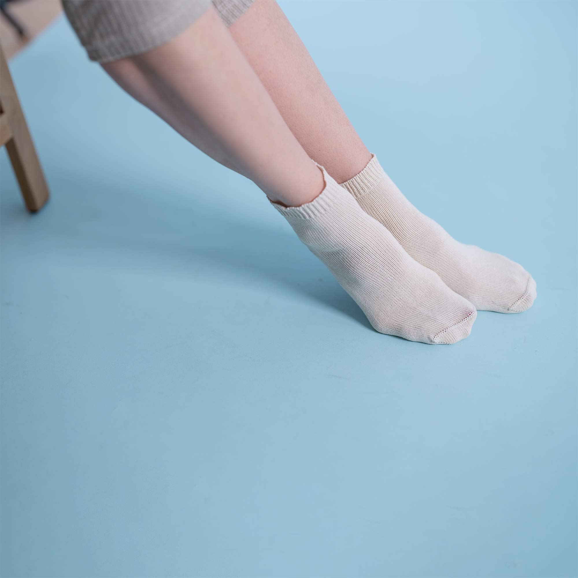 100% Organic Cotton Socks (Elastic-Free, Latex-Free, No Polyester ...