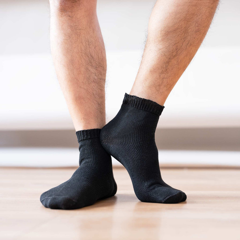 100% Organic Cotton Socks (Elastic-Free, Latex-Free, No Polyester ...