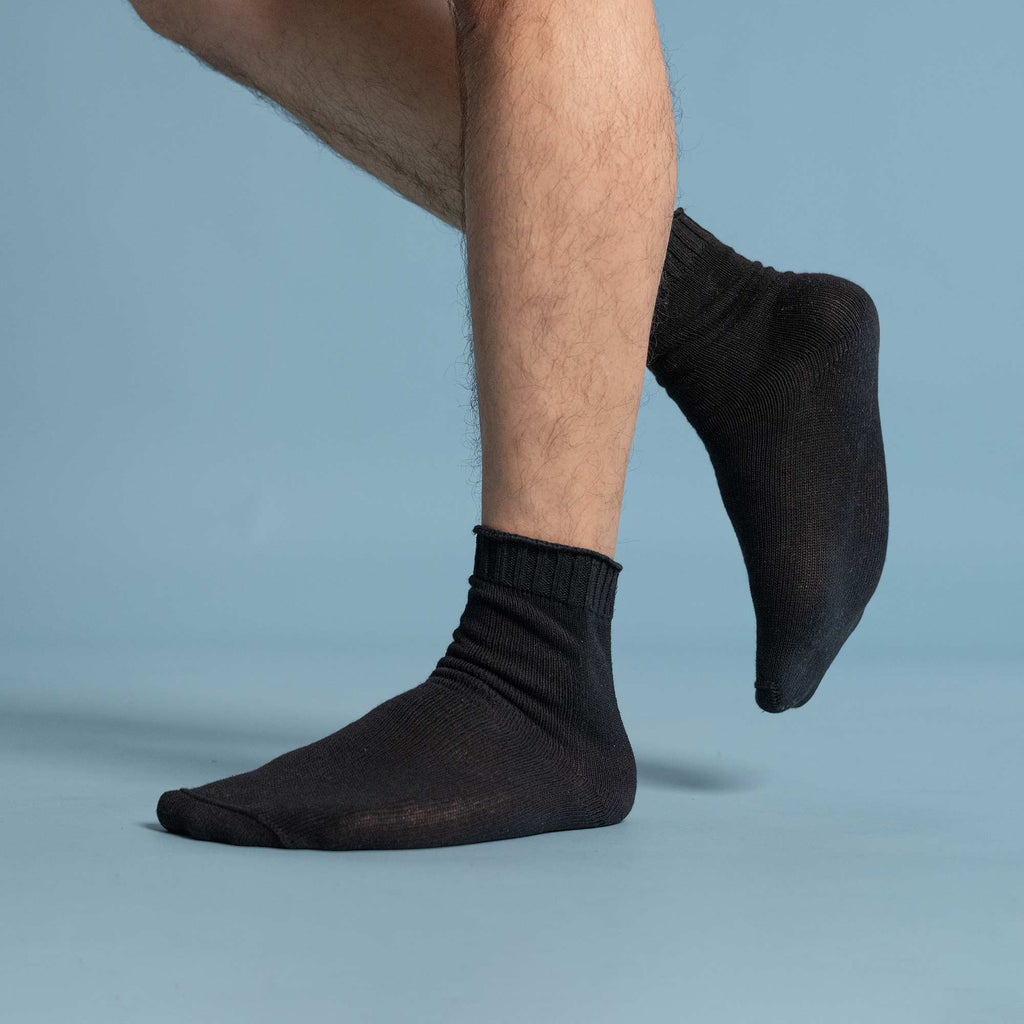 elastic-free 100% organic cotton socks
