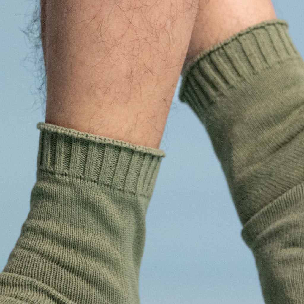 synthetic-free 100% organic cotton socks