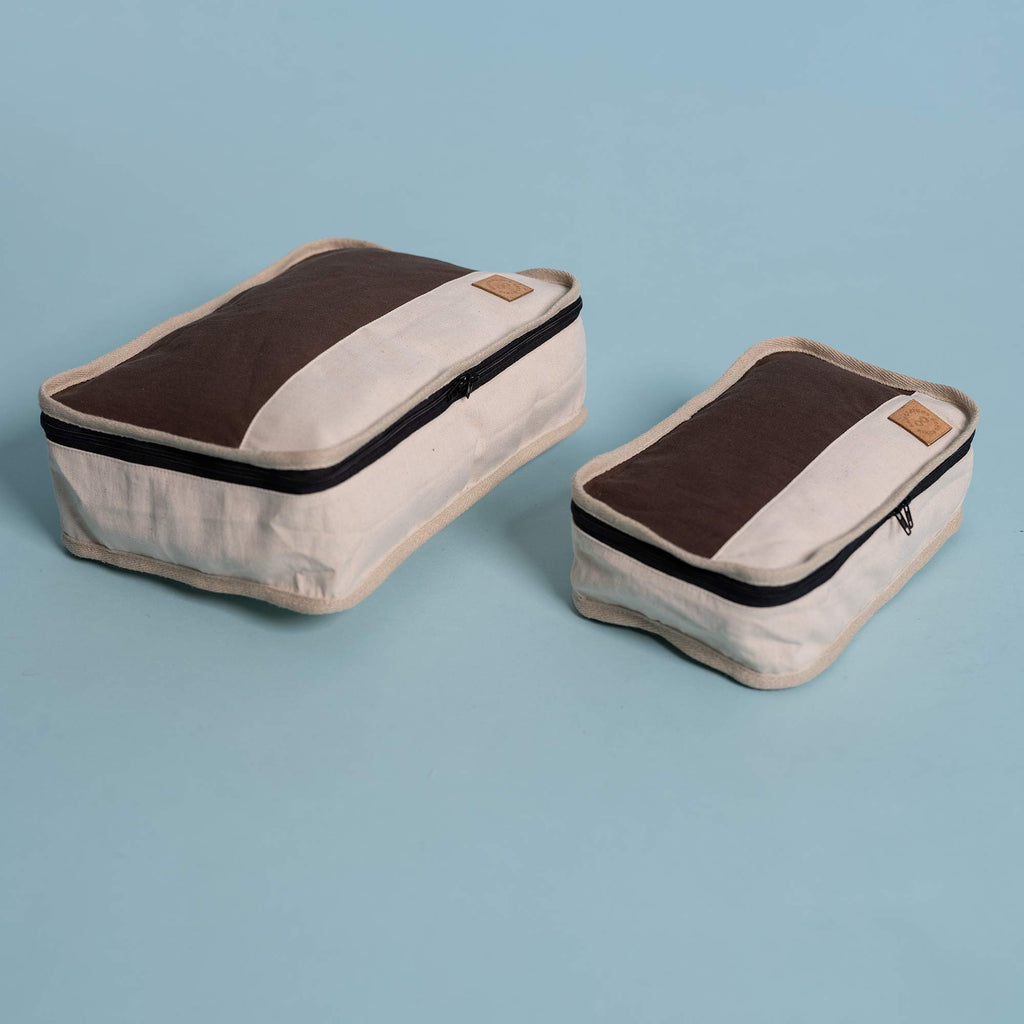 100% organic cotton packing cubes