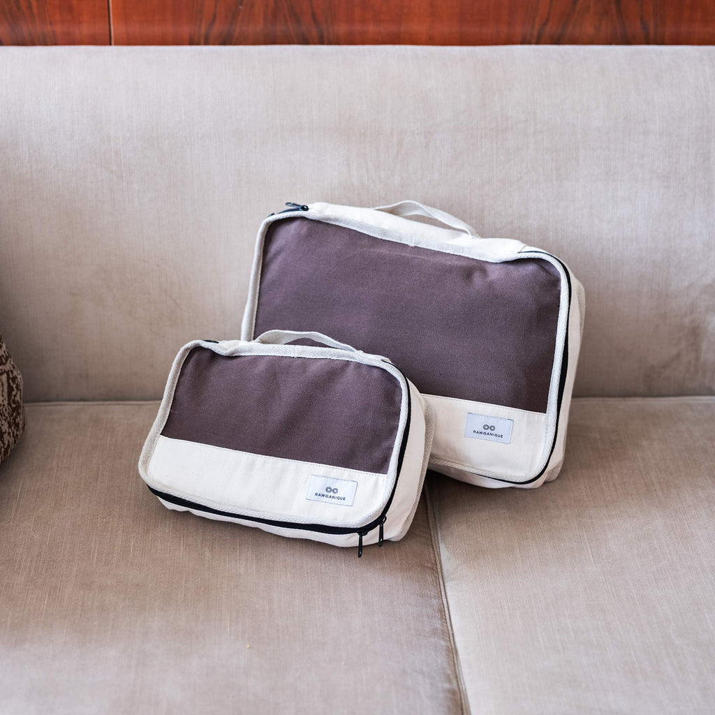 plastic-free packing cubes