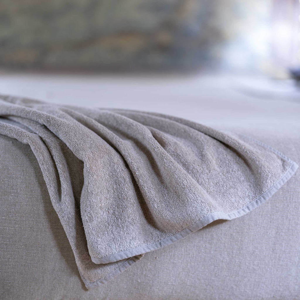 100% organic linen bath towel