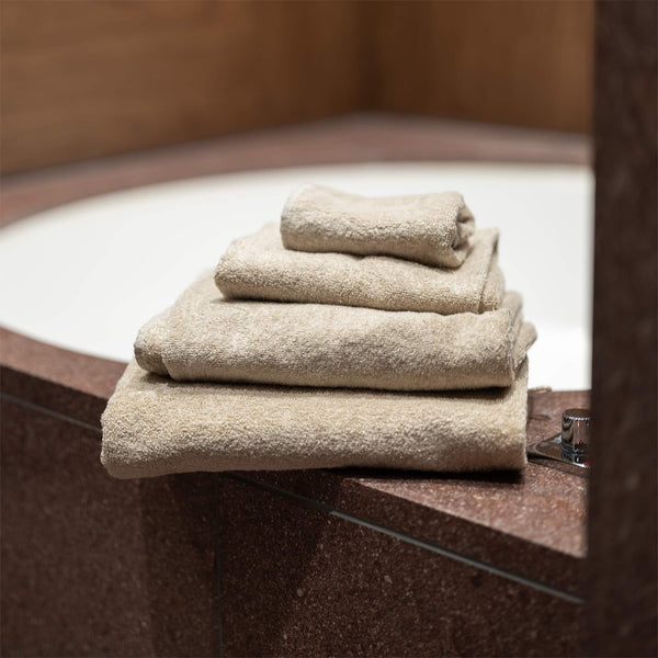 PUREVILLE Organic Hemp Terry Bath Towels (30x50)