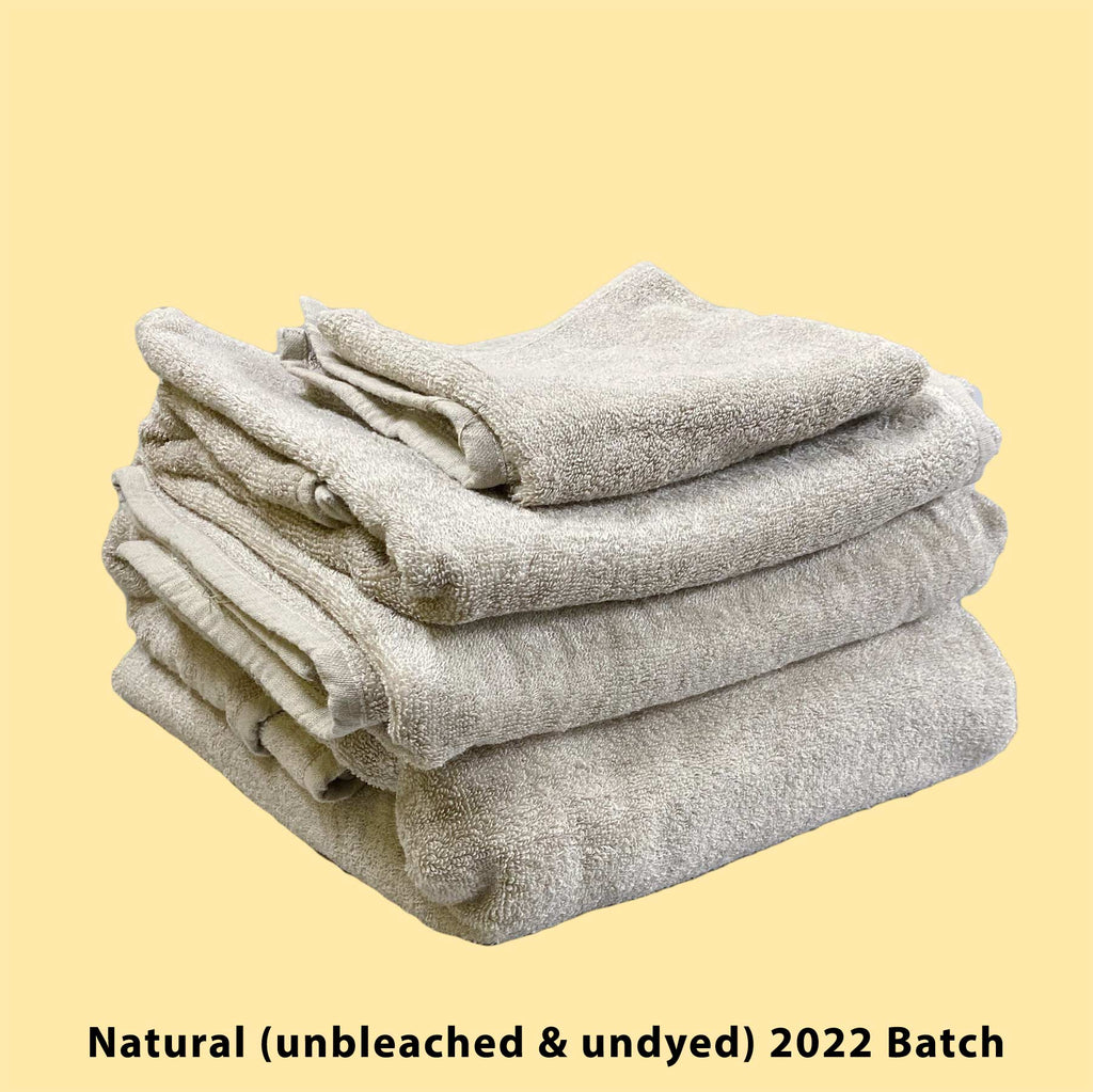 organic hemp bath towels