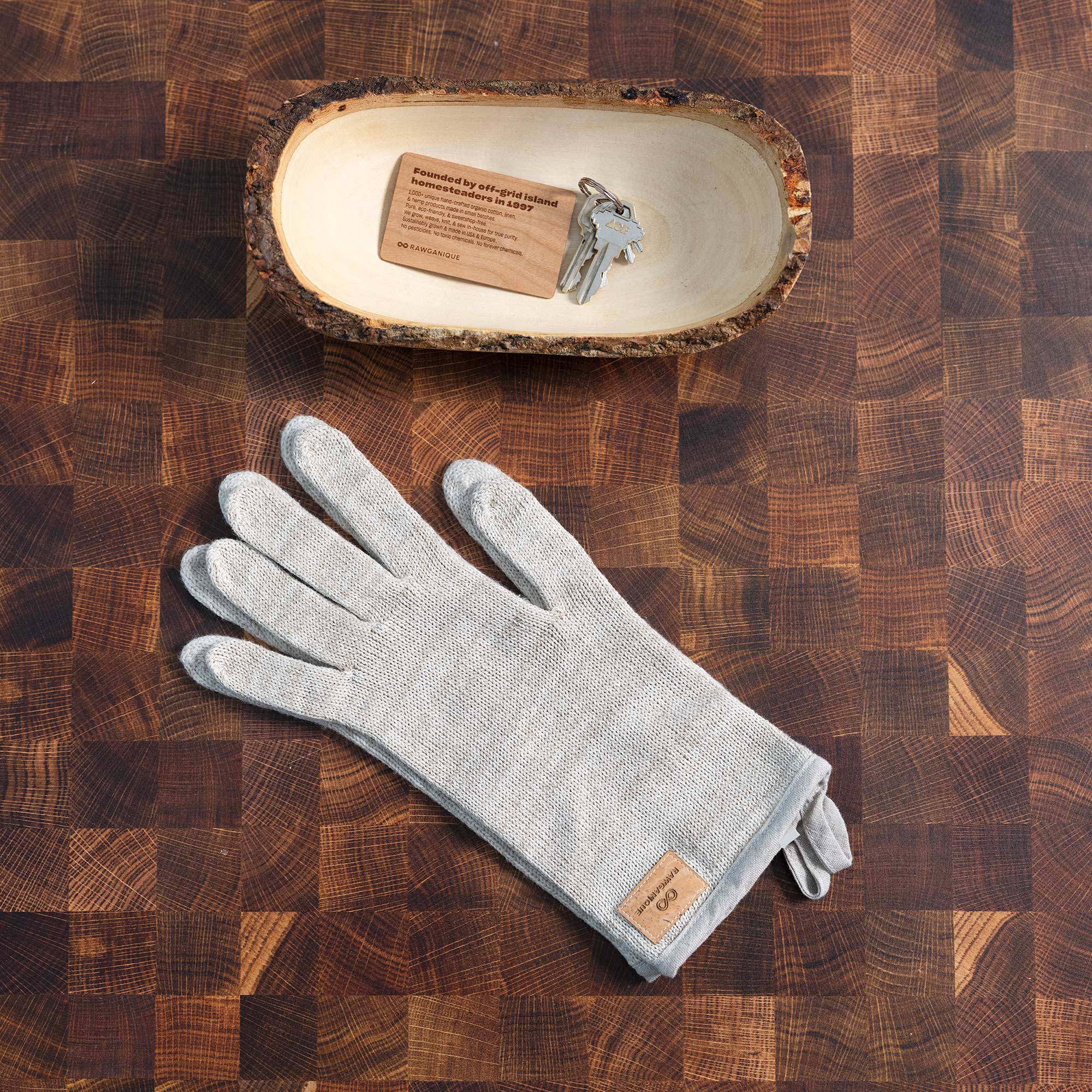 picture organic clothing handschuhe Elastic-free 100% Organic Hemp Gloves with Organic Cotton