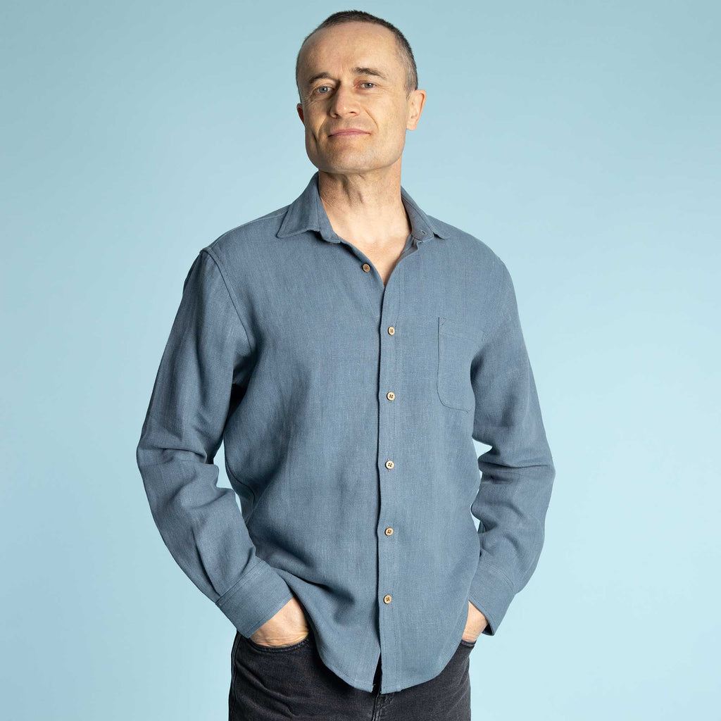 hemp pocket shirt