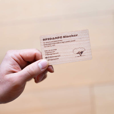 RFID blocker card biodegradable