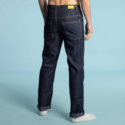 slim fit organic cotton jeans