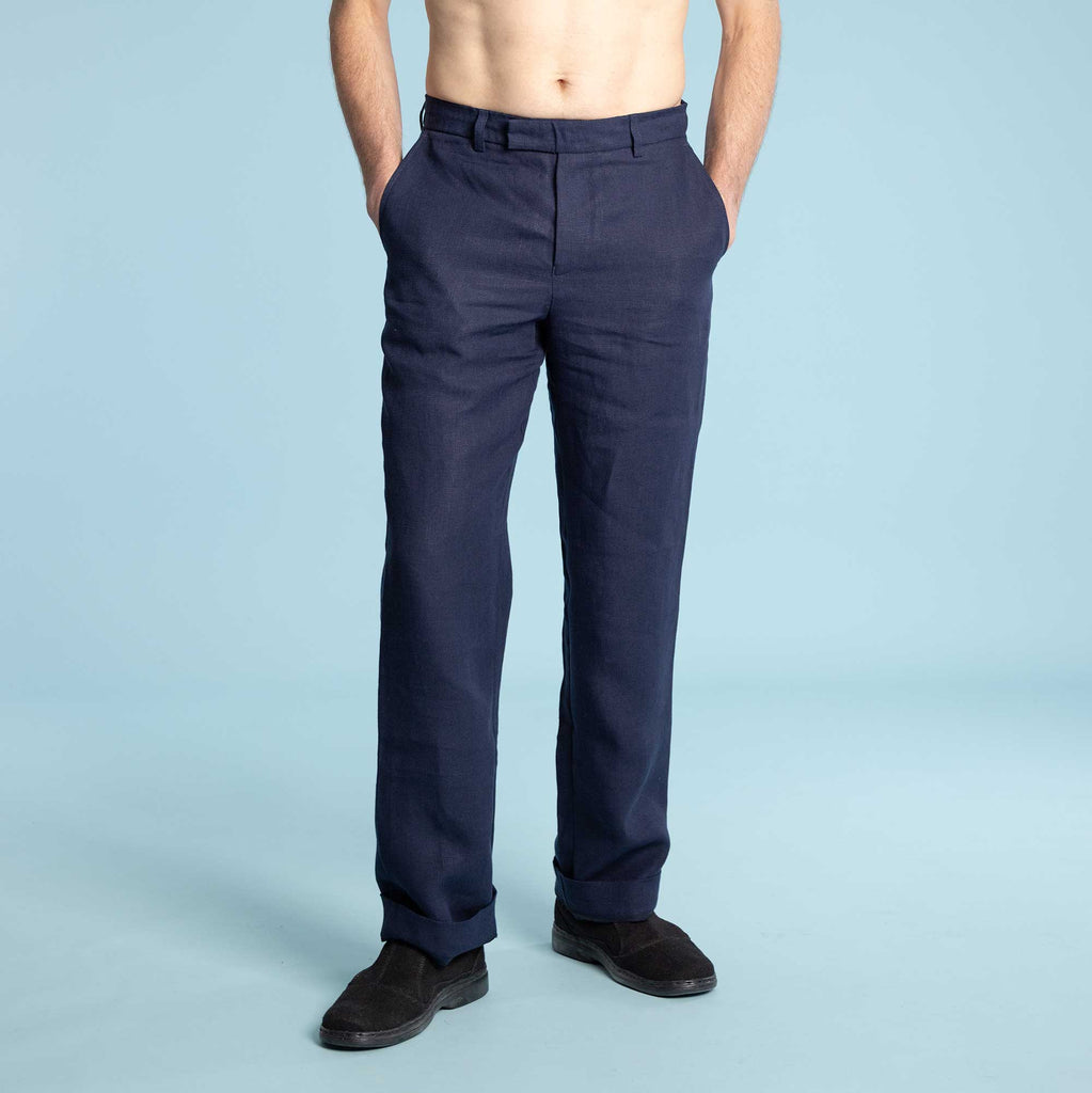 Low Rise Hemp Dress Slacks Pants Rawganique Low Rise Hemp Dress Slacks Pants Rawganique