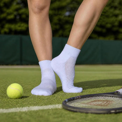 certified organic cotton tennis socks