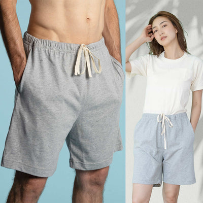 SAN PEDRO 100% Organic Cotton Shorts (OC Thread, Organic Elastic, No Polyester, No Plastic, No Synthetics) (100% Biodegradable)