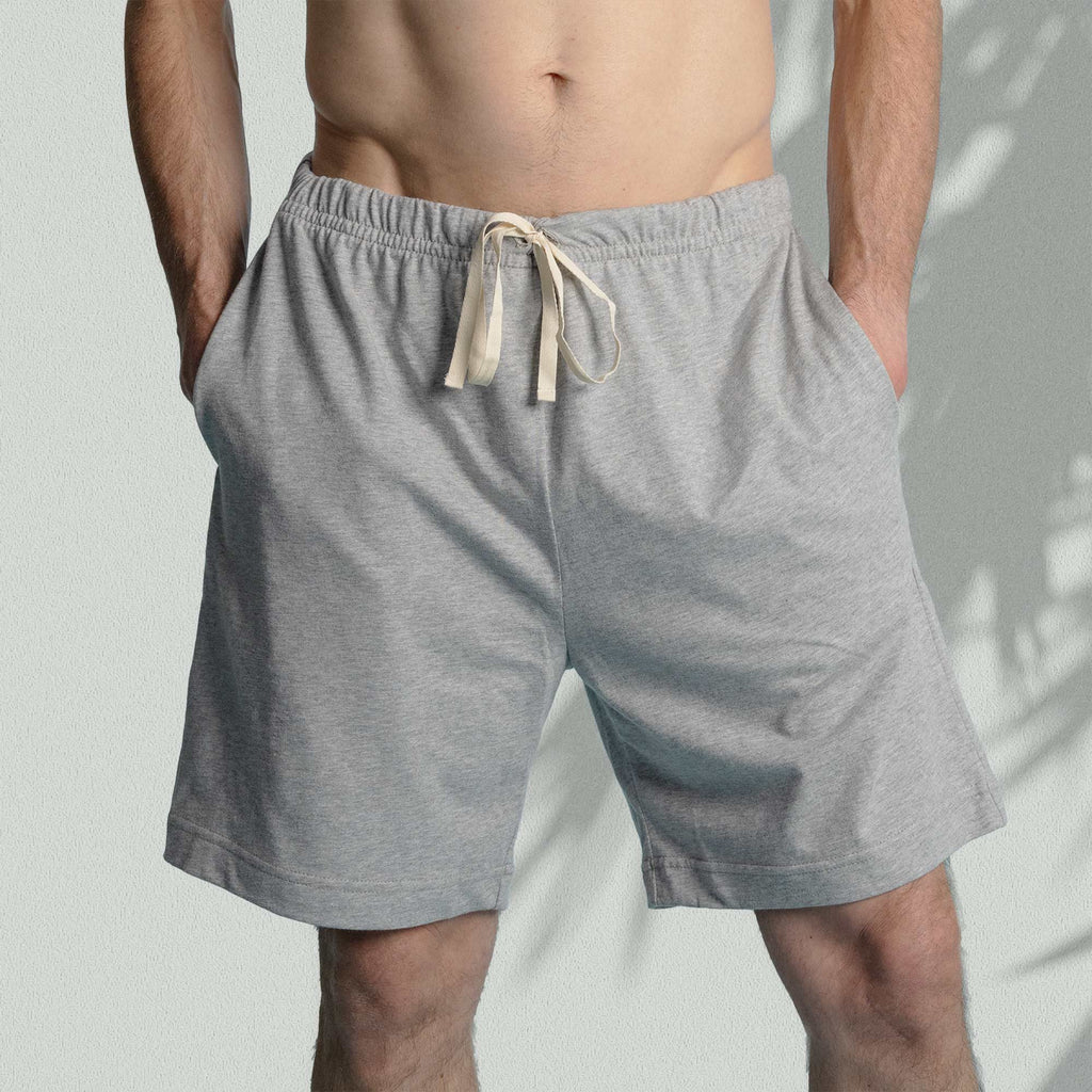 plastic-free 100% organic cotton shorts