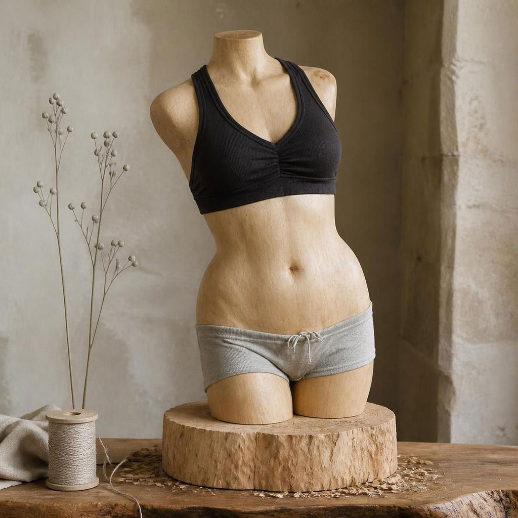 organic linen underwear for women plastic-free