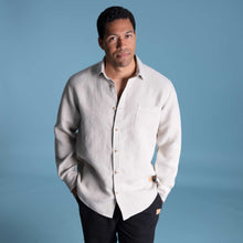 Load image into Gallery viewer, 100% organic linen long-sleeve shirt