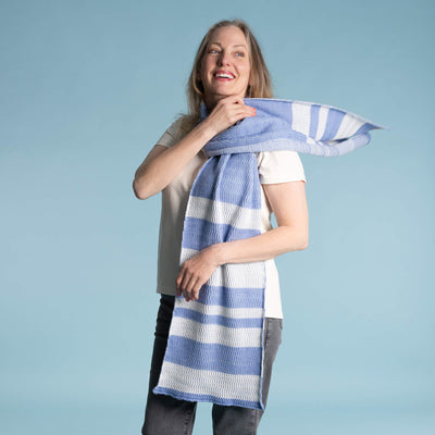 organic merino wool scarf