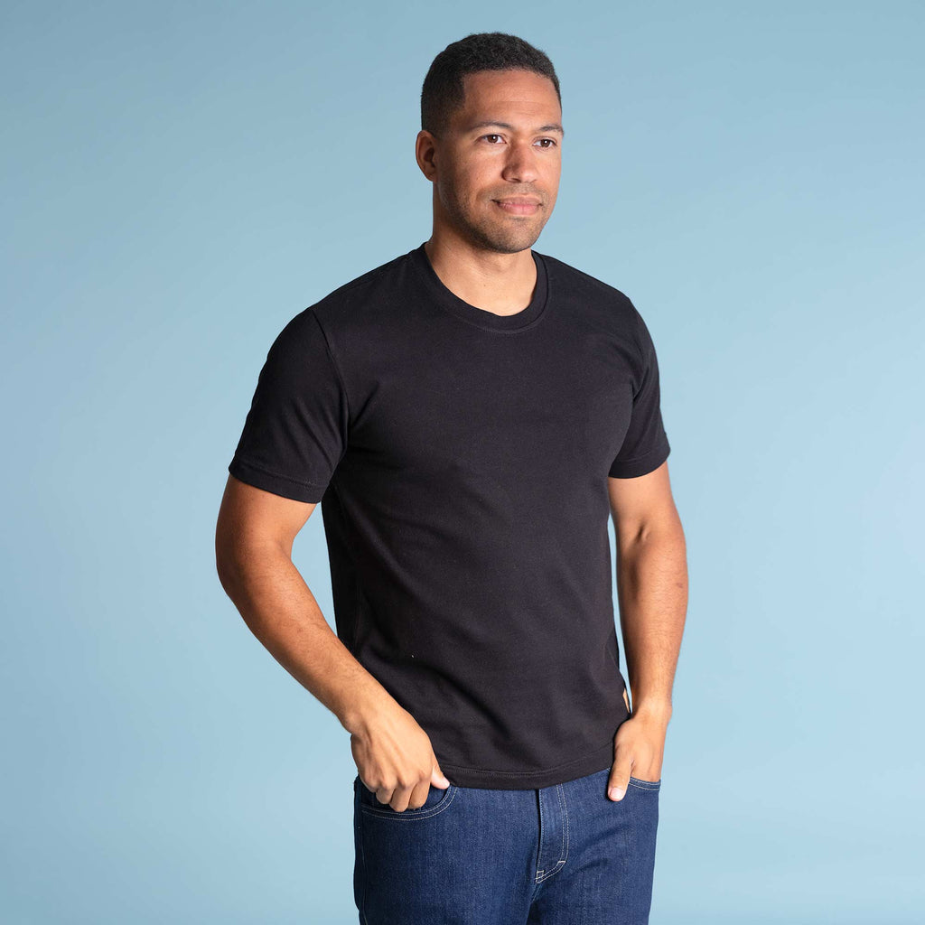 plastic-free 100% organic cotton t-shirt