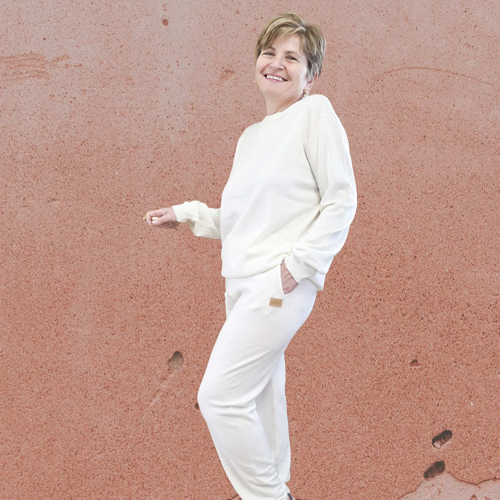 organic merino wool lounge pants