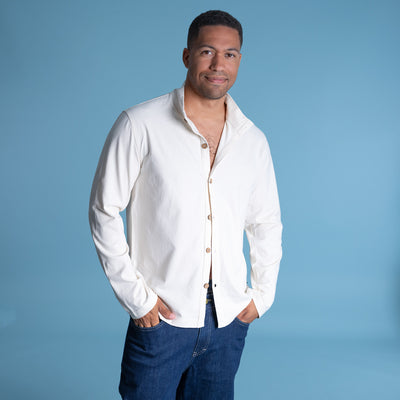 100% organic cotton knit shirt