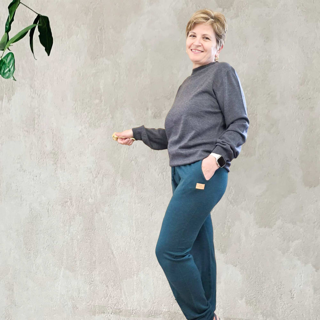 organic merino wool pants