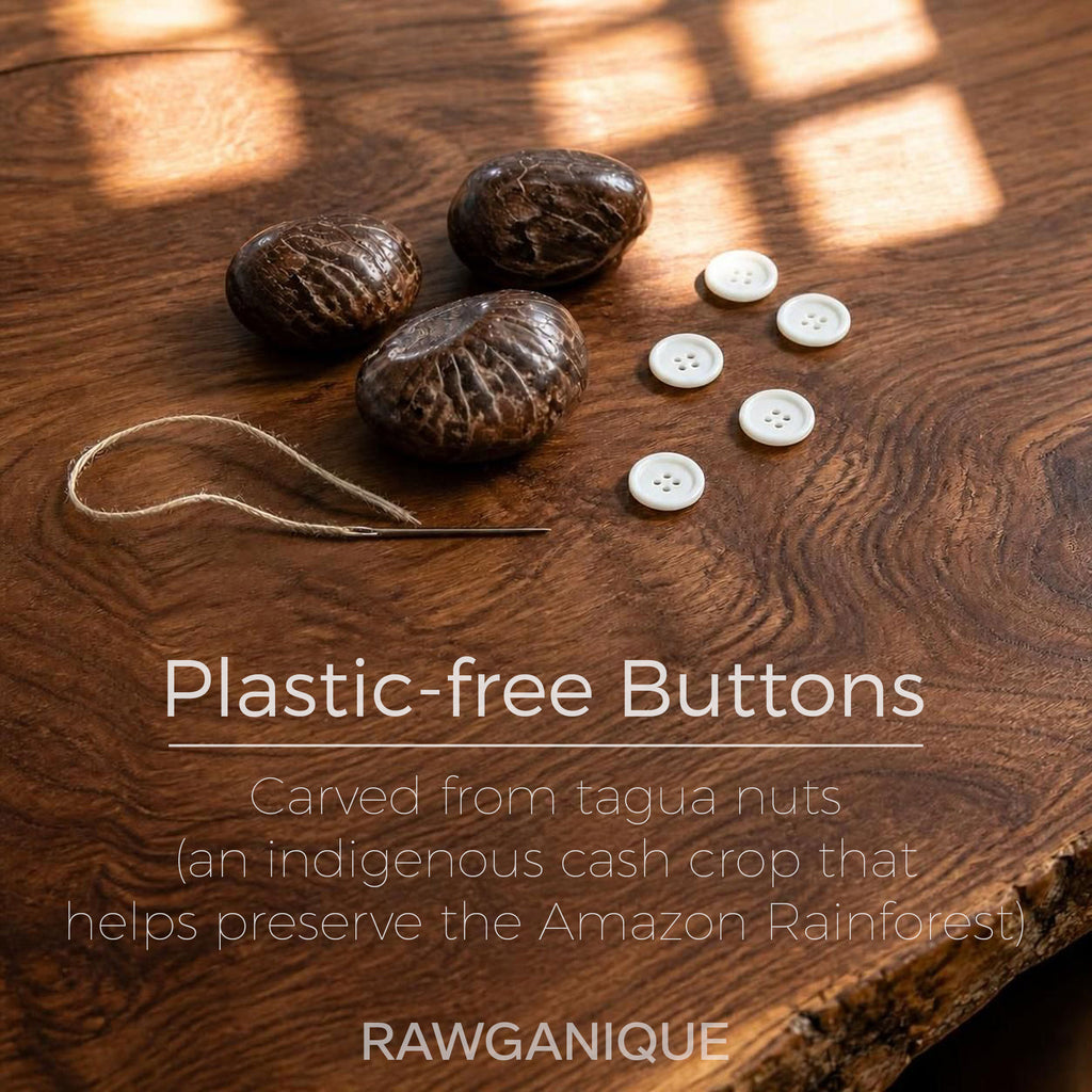 plastic-free Tagua Nut Buttons