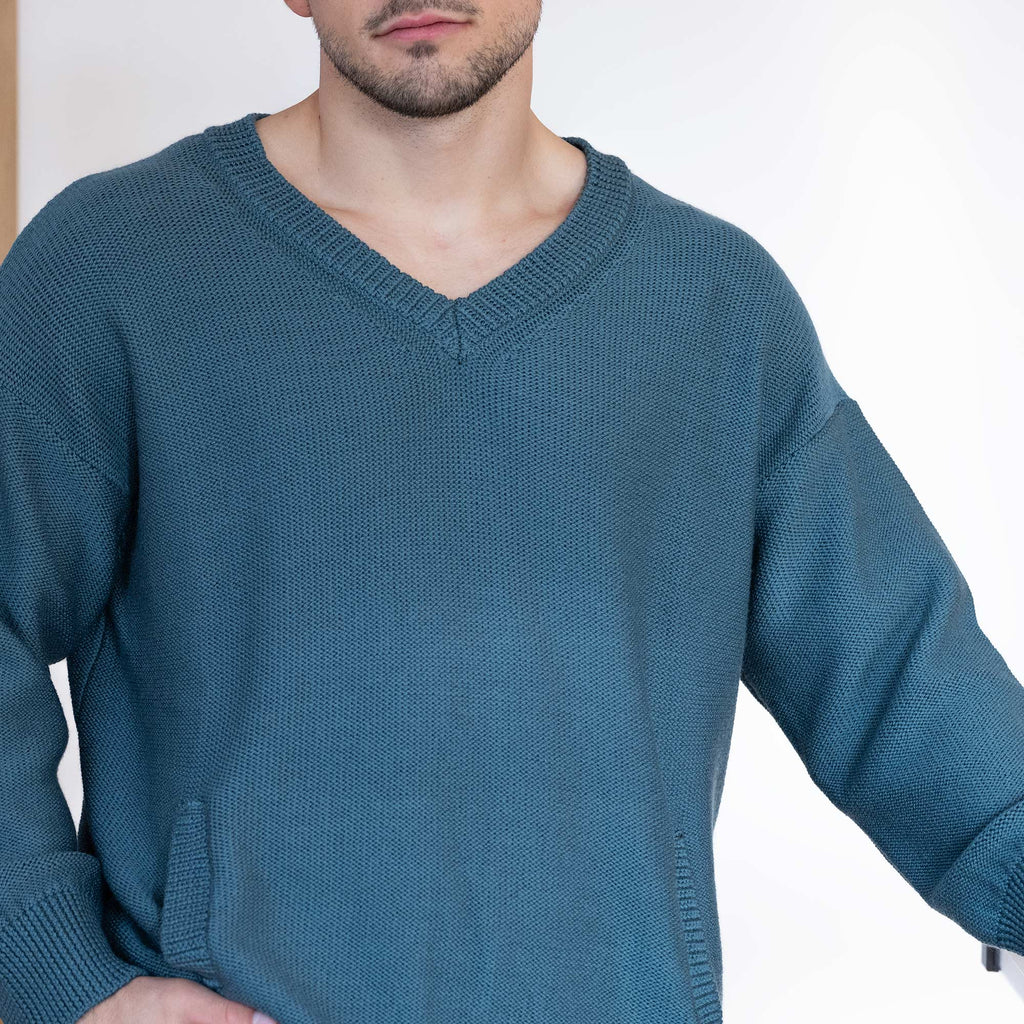 100% organic merino wool sweater